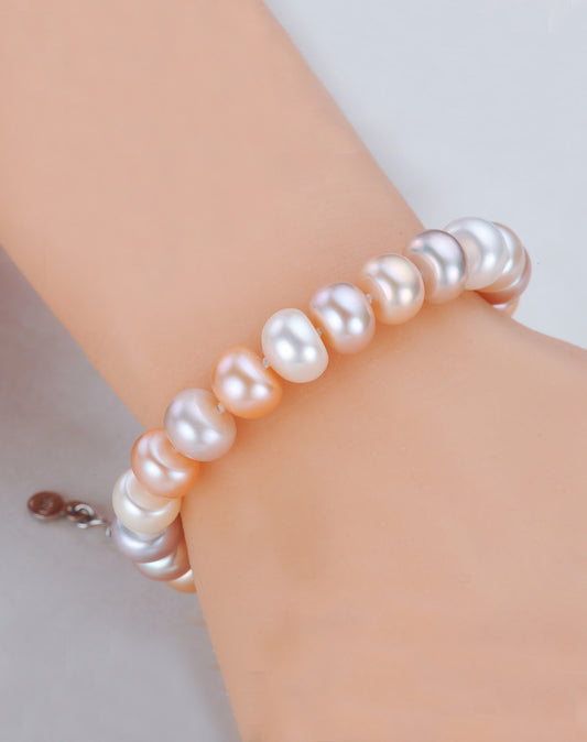 Pulsera de Perlas Multicolor