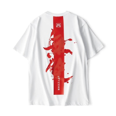Playera de Manga Corta con Estampado de Texto Tendencia Nacional - Image 28