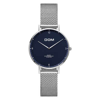 Reloj de Pareja Minimalista Acero Inoxidable Ultadelgado Resistente al Agua - Image 5