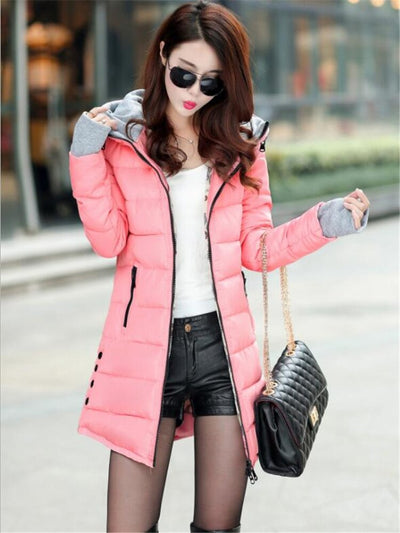 Chaqueta Acolchada con Guantes Integrados y Capucha - Image 7