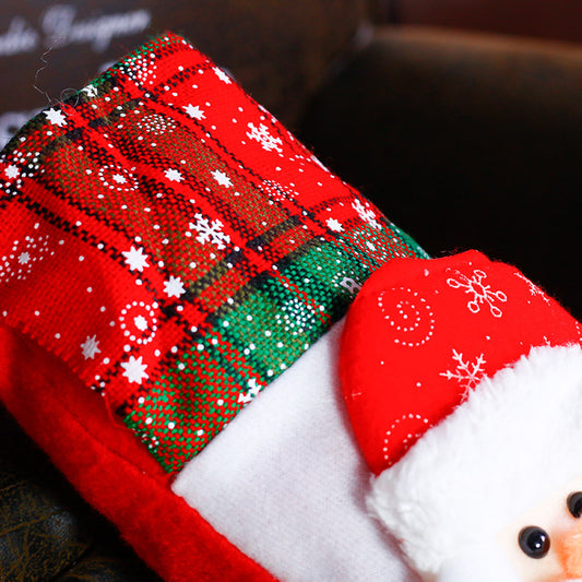 Calcetines Navideños con Diseños de Adornos - Image 2