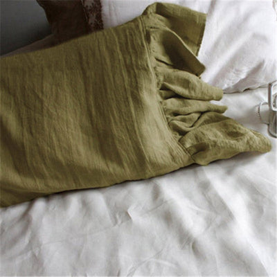 Funda de Almohada de Lino Fishtail - Image 6