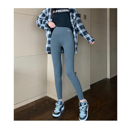 Leggings de Terciopelo Cintura Alta para Invierno