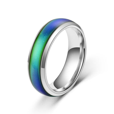 Anillo Termocromático de Acero Inoxidable - Cambia de Color con tu Estado de Ánimo - Image 6