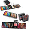 Paleta de Sombras 177 Colores Deluxe con Bronceador - Set Completo de Maquillaje