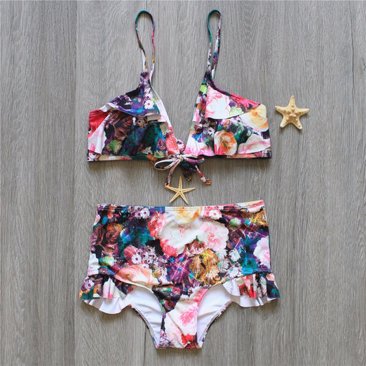 Bikini Cintura Alta Brasileño para Mujer - Traje de Baño Moderno