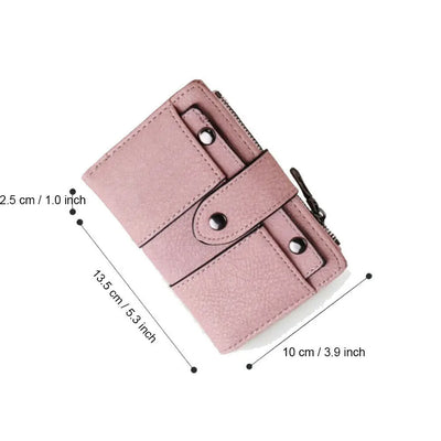 Billetera Compacta con Cierre de Cremallera - Multiusos y Elegante - Image 12