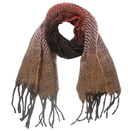 Chal Degradado con Borlas para Mujer - Estilo Europeo y Americano - Image 7