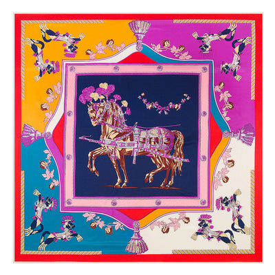 Pañuelo de Seda Sintética en Twill - Image 14