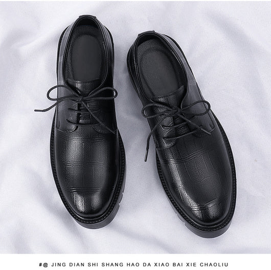 Zapatos Formales de Cuero con Aumento de Altura 10cm - Elegancia y Confianza - Image 12