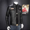 Chaqueta de Cuero PU Estilo Locomotora - Diseño Moderno y Atrevido