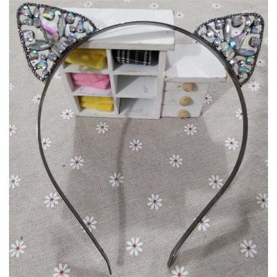 Diadema de Aleación con Orejas de Gato y Cristales Incrustados - Image 7