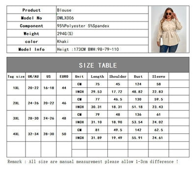Blusa Holgada Talla Grande para Mujer - Tops Cómodos y Modernos - Image 7