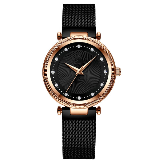 Reloj Deportivo para Mujer con Malla Impermeable y Diamantes Incrustados - Image 5