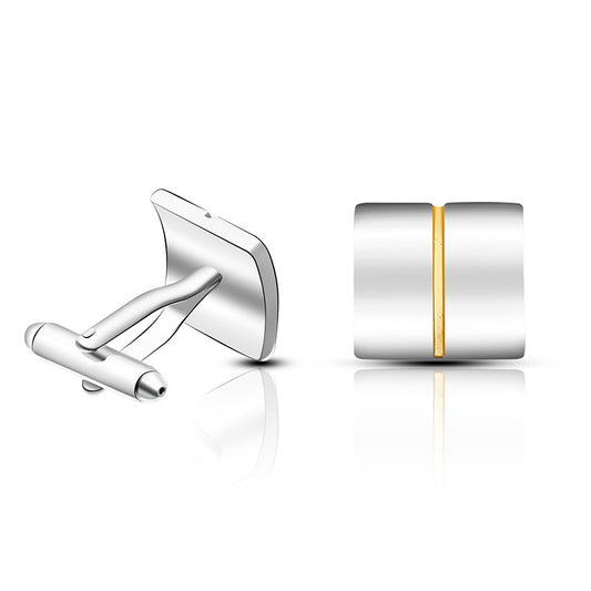 Gemelos de Metal Pulido Premium