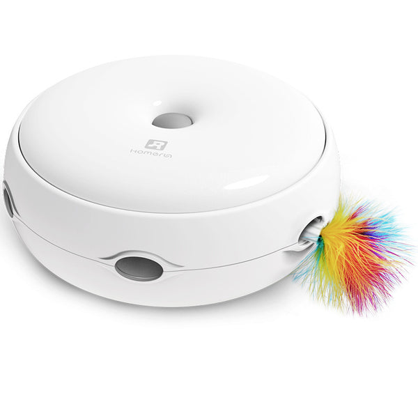 Juguete Interactivo para Gatos con Plataforma Giratoria Automática