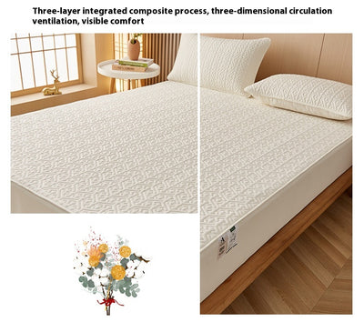 Sábana Ajustable Acolchada Antibacteriana de Fibra Gruesa - Image 18