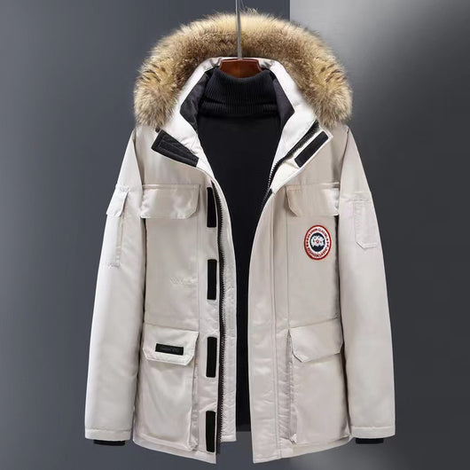 Abrigo Largo de Invierno para Parejas - Diseño Exterior - Image 4