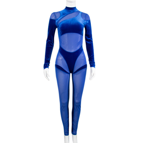 Pantalón Bodysuit de Malla Transpirable Cintura Alta para Mujer - Image 4