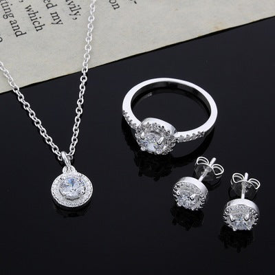 Conjunto de Joyería en Circón