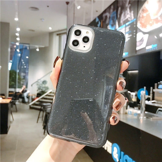 Funda iPhone con Brillo y Purpurina - Protección Elegante Compatible con Apple - Image 14