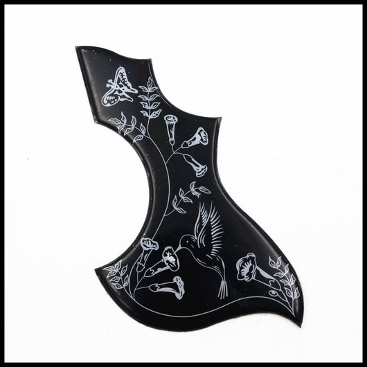 Guitarra Acústica Retro Folk Reforzada con Protector Grande - Image 11