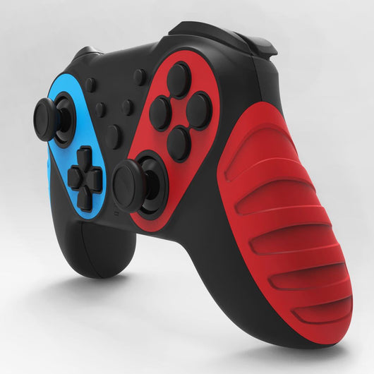 Control Inalámbrico Bluetooth Rojo y Azul para Videojuegos - Image 3