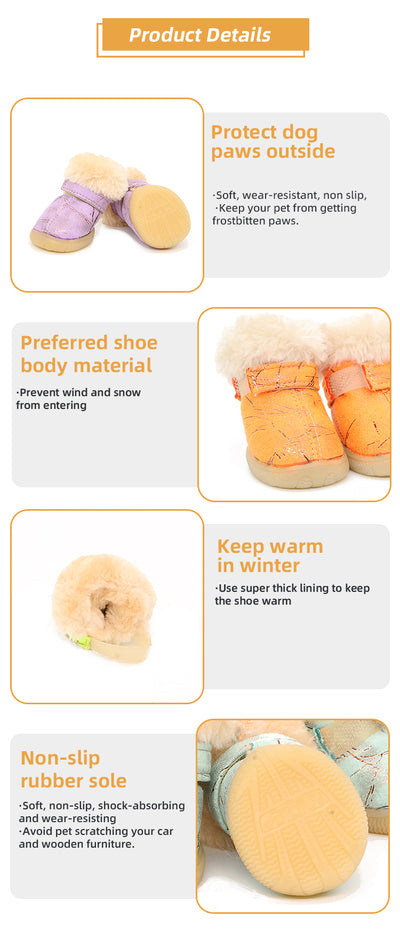 Botitas de Invierno para Cachorros - Algodón Cálido y Cómodo - Image 7