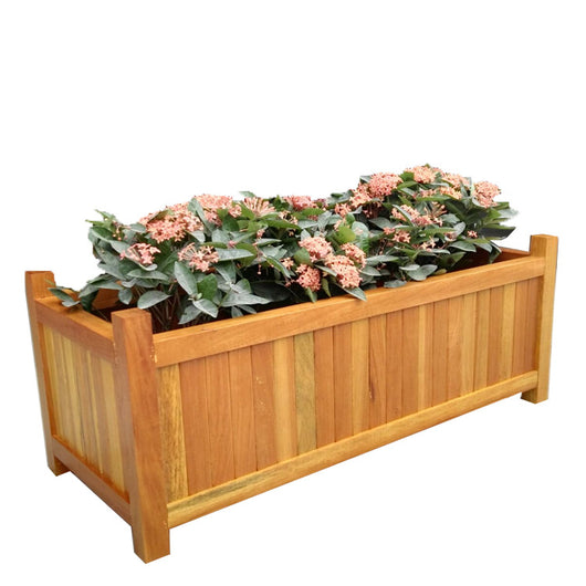 Jardinera Comercial de Madera Maciza para Espacios Públicos - Image 5