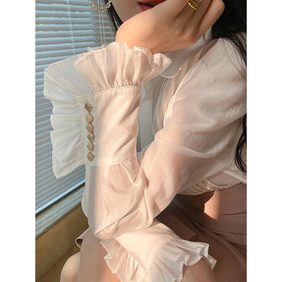 Camisa de Seda Estilo Francés - Image 8