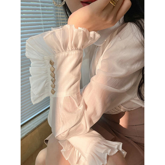 Camisa de Seda Estilo Francés - Image 8