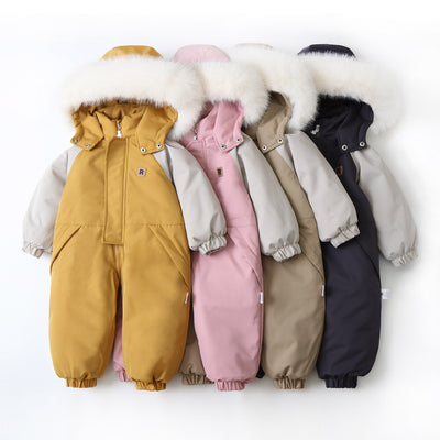 Traje de Esquí Infantil con Combinación de Colores - Mono Térmico - Image 13