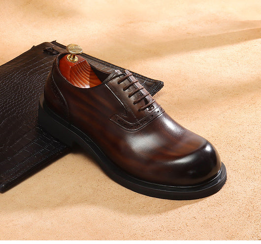 Zapatos Oxford de Cuero Premium para Hombre - Comodidad y Elegancia Ejecutiva - Image 14