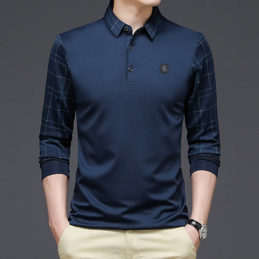 Polo Ejecutivo de Manga Larga para Hombre - Image 2