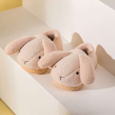 Pantuflas Infantiles de Conejo Invierno Algodón Antideslizantes - Image 4