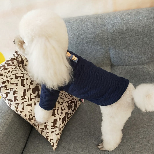 Suéter Elástico a Rayas para Perro - Prenda Base Cómoda - Image 11