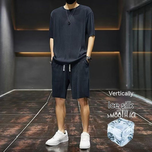 Conjunto Deportivo Hombre Verano: Playera y Shorts Ligeros de Secado Rápido - Image 4