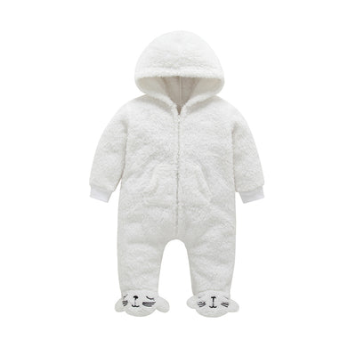 Pijama Enterizo de Bebé en Velvet Cálido - Image 36