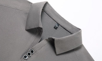 Polera con Textura Vertical y Acceso de Botones de Control - Image 15