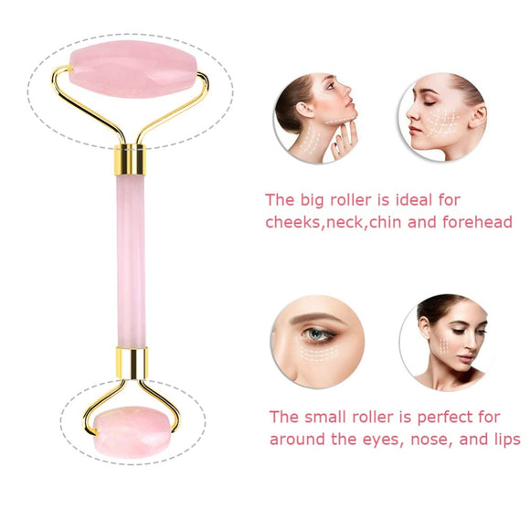 Rodillo de Jade Masajeador Facial