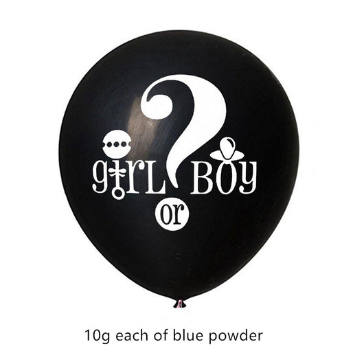 Globo Gigante 36 Pulgadas Niño o Niña - Látex Negro Premium - Image 2