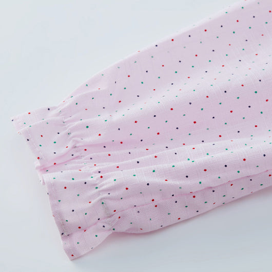 Blusa de Lino con Encaje para Niñas - Image 3