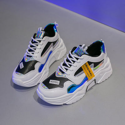 Tenis con Plataforma y Bloques de Color - Image 12