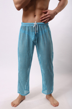 Pantalones Casuales de Malla para Hombre - Diseño Moderno y Versátil - Image 5