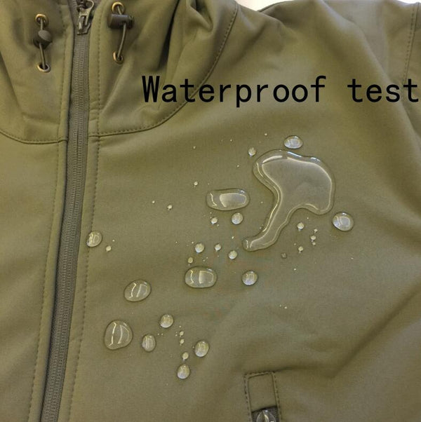 Chaqueta Táctica Shark Skin Softshell V 4.0 - Impermeable Militar con Capucha