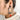 European And American Exaggerated Funny Acrylic Dark Water Drop Love Earrings