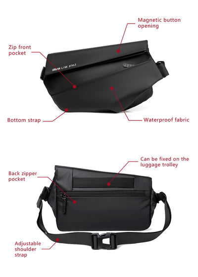 Bolsa Crossbody Funcional para Cámara - Impermeable, Multifuncional y Versátil - Image 30