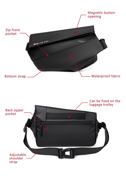 Bolsa Crossbody Funcional para Cámara - Impermeable, Multifuncional y Versátil - Image 30