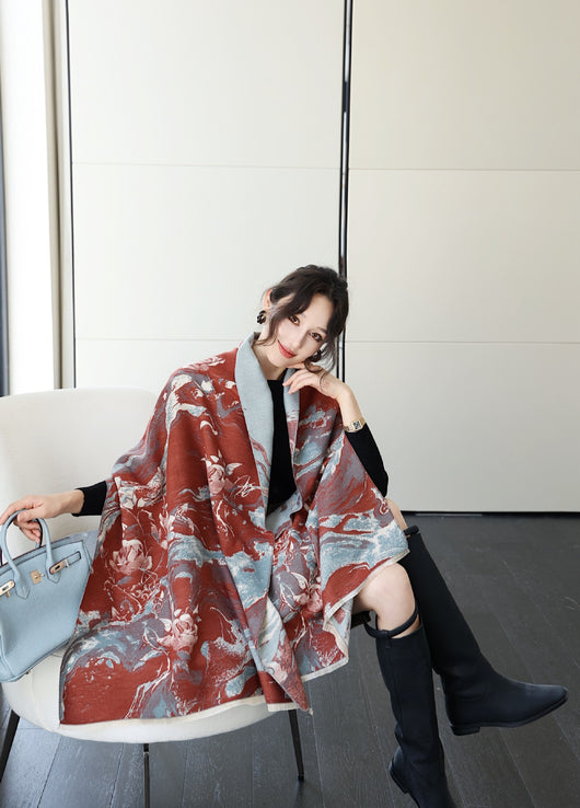 Chal Versátil de Oficina Estilo Coreano para Otoño e Invierno - Image 31