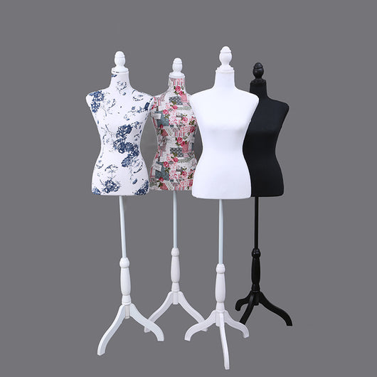 Tela de Lino Estampada Envolvible para Modelos y Maniquíes